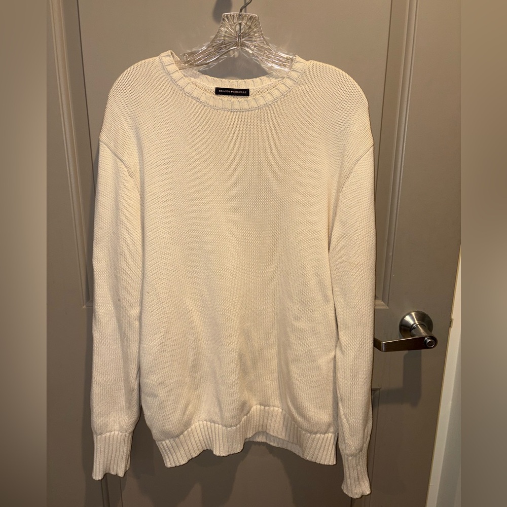 Brandy Melville Cream Sweater